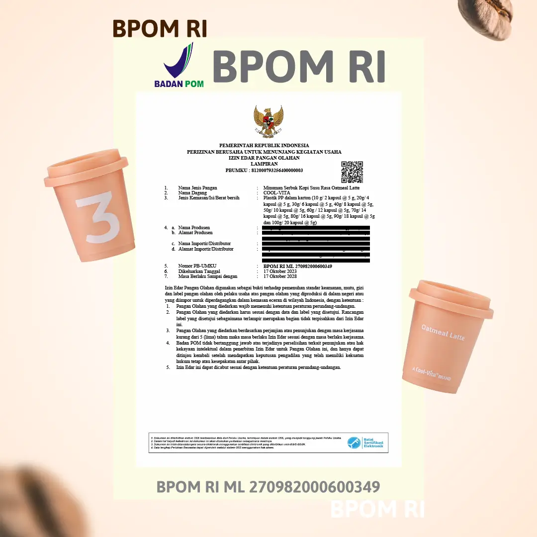 Cool-Vita MCT Coffee Capsule